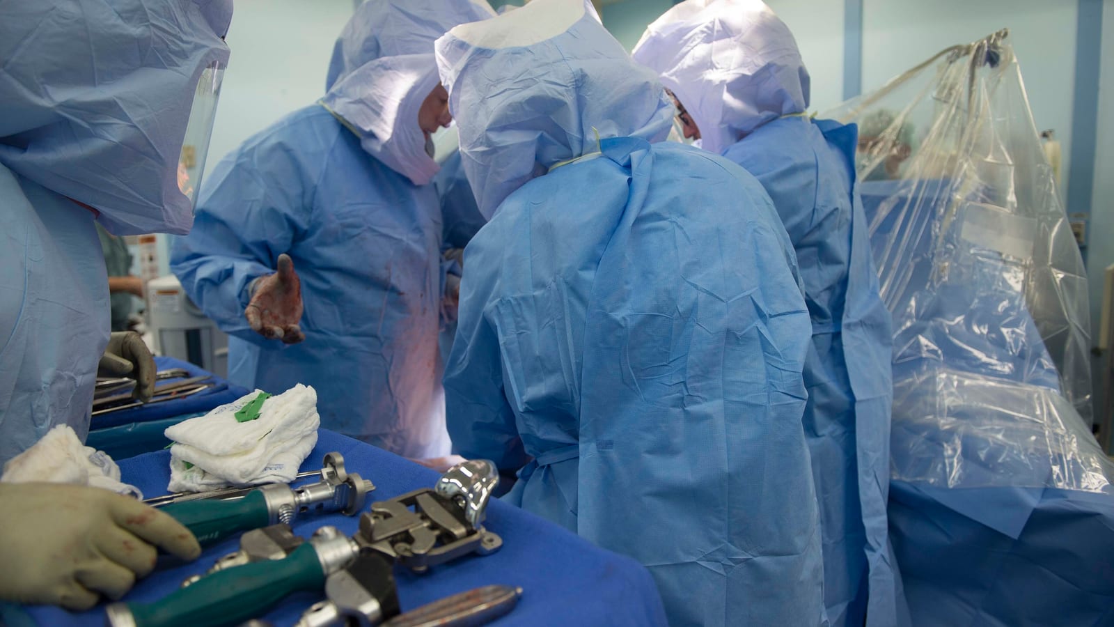 Orthopedic surgery center operating room