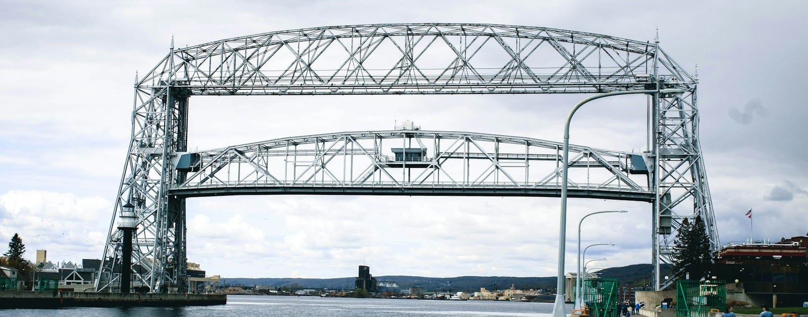 The Aerial Lift Bridge over the Duluth ship canal