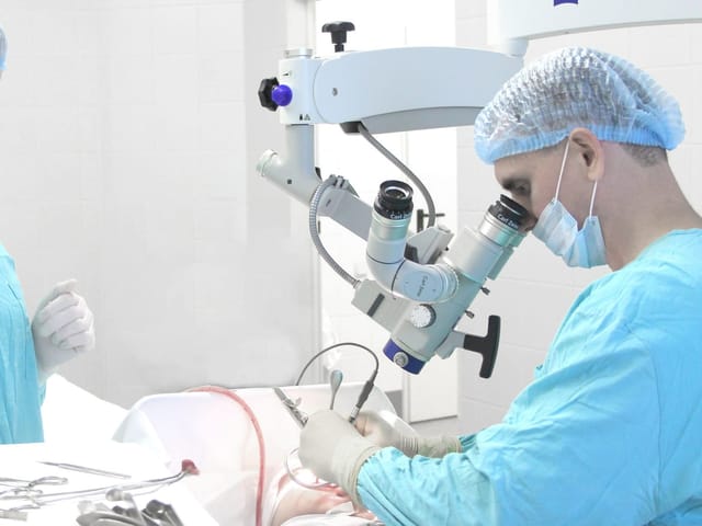 An ENT procedure room