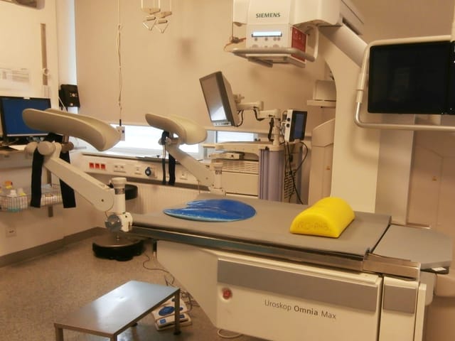 A urology procedure suite